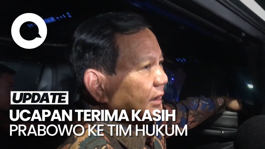 Prabowo: Alhamdulillah Kita Sudah Berhasil di MK saatnya Bersatu Kembali