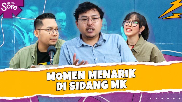 Momen Menarik di Sidang MK