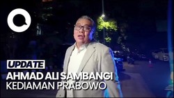 Malam-malam Ahmad Ali Sambangi Kediaman Prabowo, Bahas Apa?