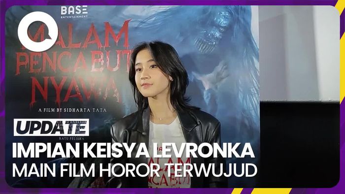 Impian Keisya Levronka Main Film Horor Terwujud di Malam Pencabut Nyawa