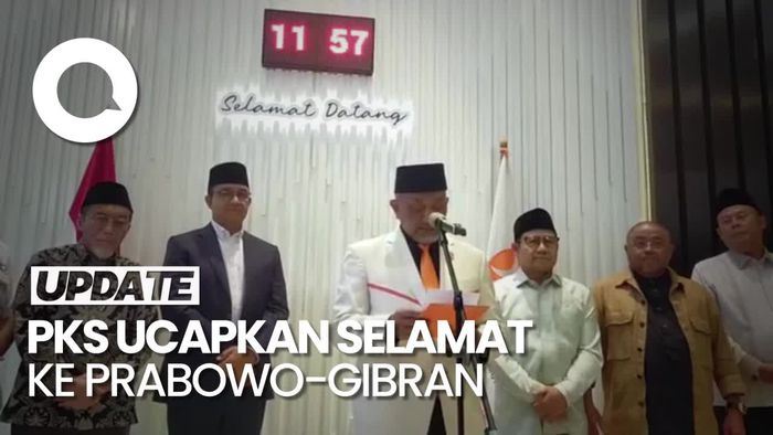 Hormati Putusan MK, PKS: Selamat Bertugas Prabowo-Gibran!