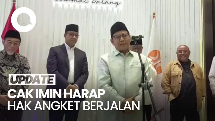 Cak Imin: Saya dan PKB Amat Sangat Berharap Hak Angket Berjalan