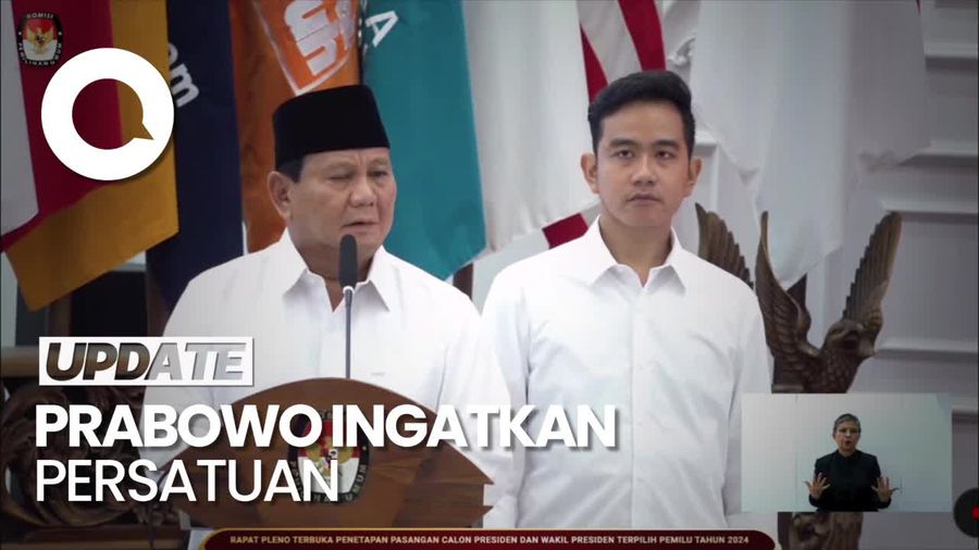 Prabowo: Walaupun Debat Keras dan Tajam Kita Tetap Anak-anak Bangsa