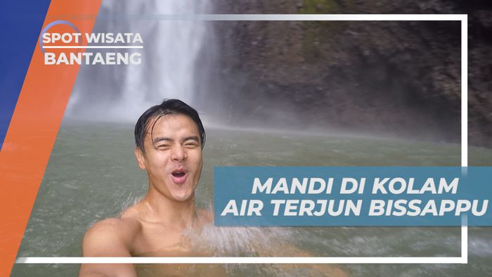 Air Terjun Bissappu, Menikmati Sensasi Dingin Air Terjun Bissappu, Bantaeng