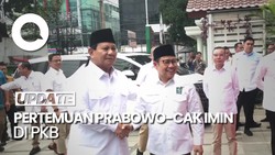 Seusai Jadi Presiden Terpilih, Prabowo Temui Cak Imin di Markas PKB