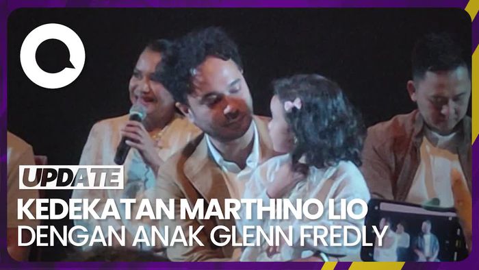 Momen Kedekatan Marthino Lio-Gewa di Premiere Glenn Fredly The Movie