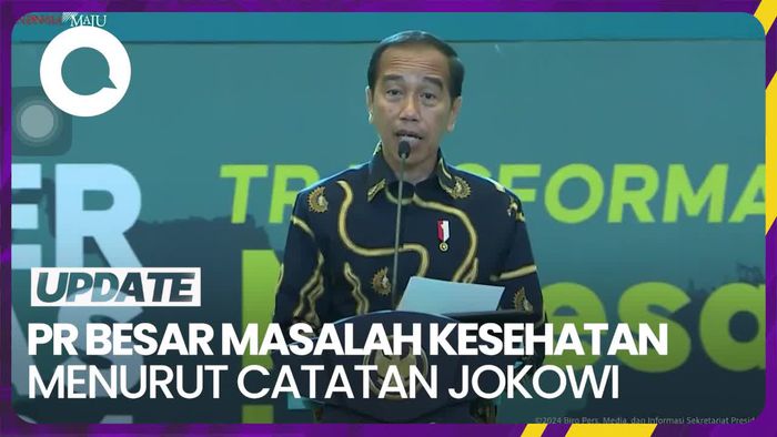 Catatan Jokowi soal PR Besar Masalah Kesehatan di Indonesia