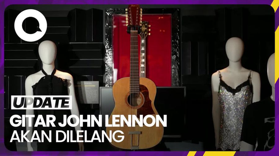 Gitar Milik John Lennon akan Dilelang dengan Harga Fantastis