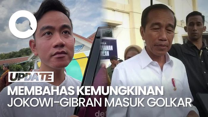 Airlangga Bicara Kemungkinan Jokowi-Gibran Gabung Golkar