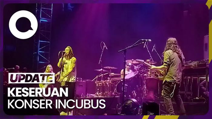 Incubus Guncang Jakarta dengan Lagu Nostalgia