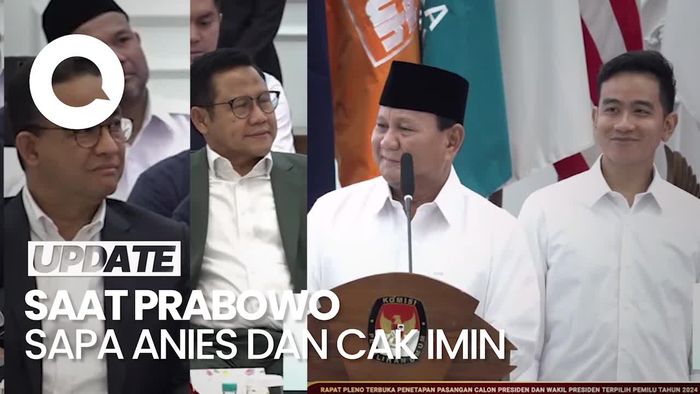 Prabowo ke Anies-Imin: Saya Tahu Senyuman Anda Berat Sekali