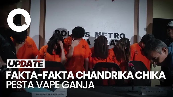 Sederet Fakta soal Selebgram Chandrika Chika Jadi Tersangka Kasus Narkoba