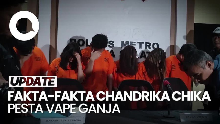 Sederet Fakta soal Selebgram Chandrika Chika Jadi Tersangka Kasus Narkoba