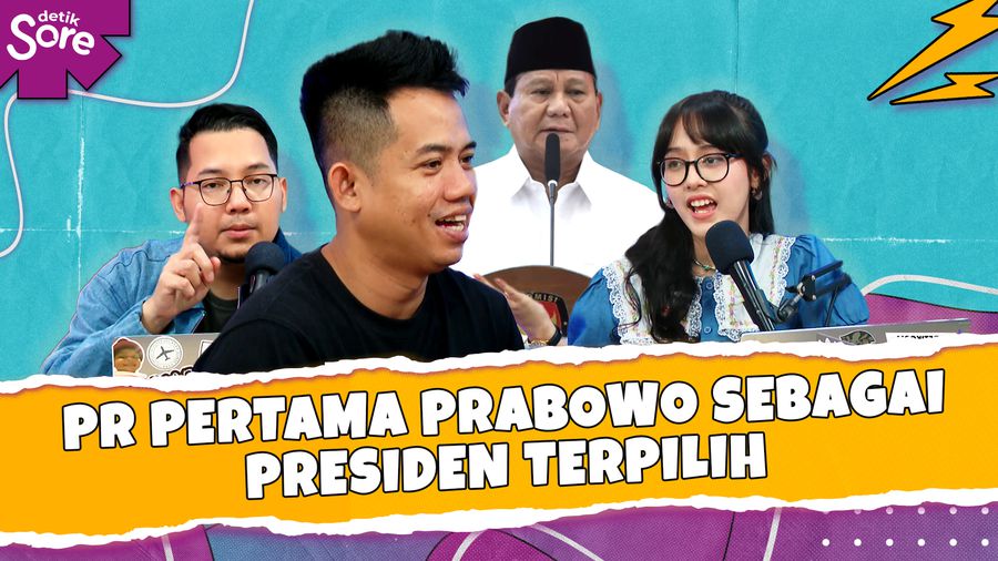 PR Pertama Prabowo Sebagai Presiden Terpilih