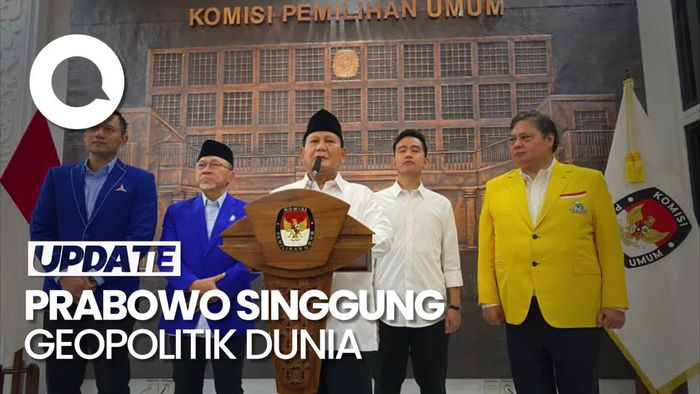Prabowo Bersyukur RI Tetap Damai Meskipun Gejolak Geopolitik Dunia