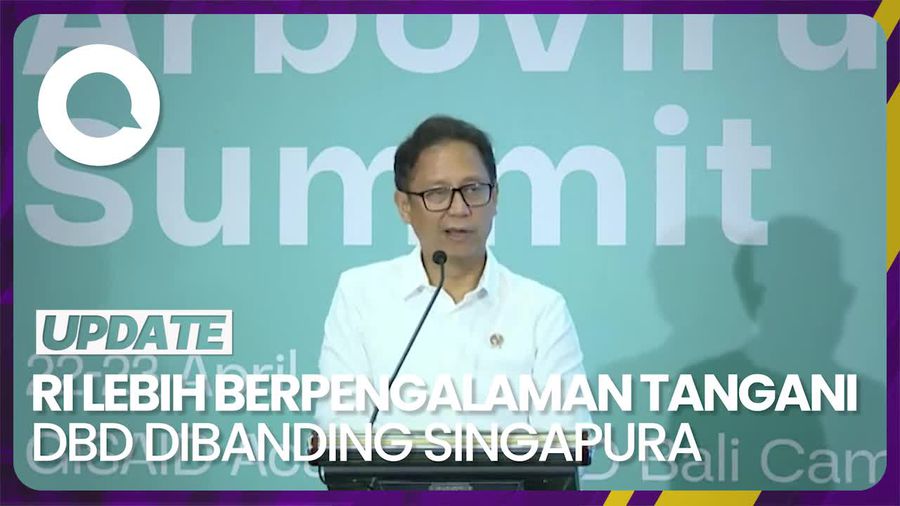 Menkes Budi Sebut RI Lebih Berpengalaman Tangani DBD Dibanding Singapura