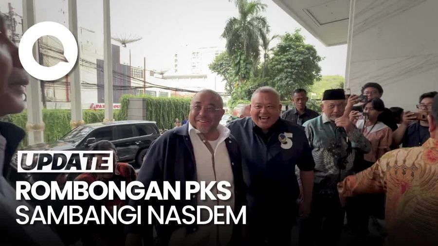 Sambutan Hangat untuk PKS di Markas NasDem