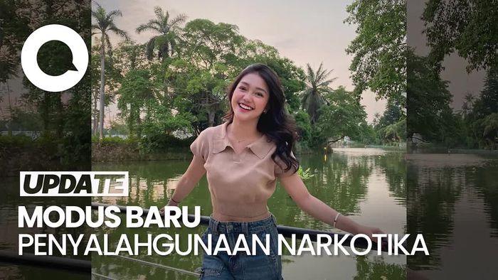 Selebgram Chika Pakai Modus Baru Konsumsi Narkoba, Isap Vape Isi Ganja