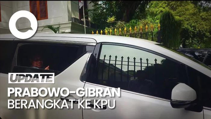 Kompak Berbaju Putih, Prabowo-Gibran Akan Hadiri Penetapan Presiden di KPU