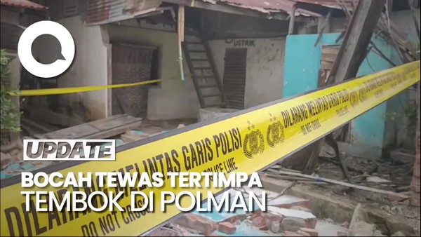 2 Bocah Tewas Tertimpa Tembok di Polman, Polisi Selidiki