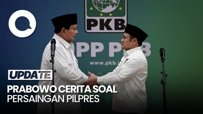 Prabowo soal Persaingan dengan Cak Imin: Menegangkan, Tapi Kita Tetap Senyum