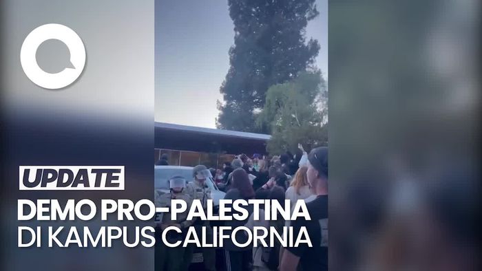 Bentrok dengan Polisi, 133 Demonstran Pro-Palestina di California Ditahan