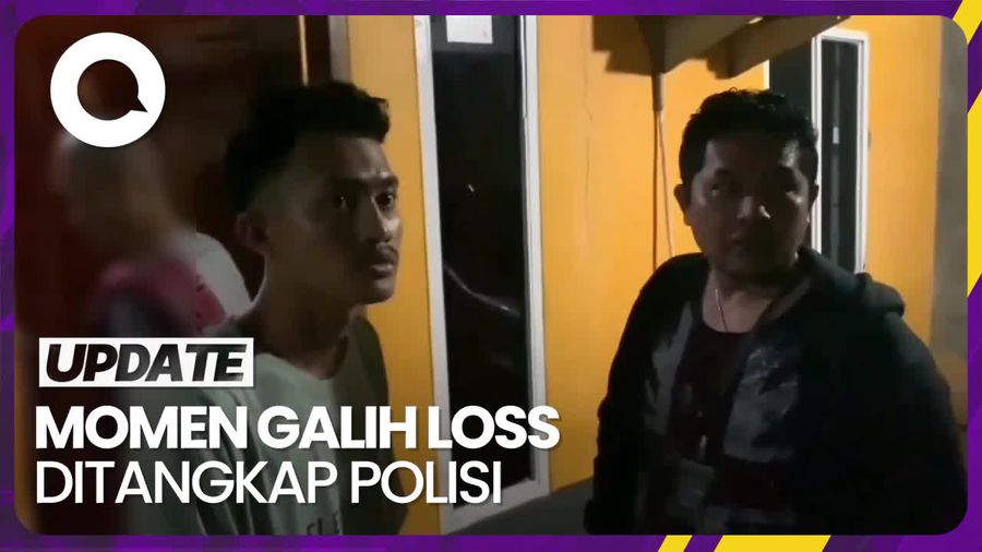 Detik-detik Penangkapan TikToker Galih Loss