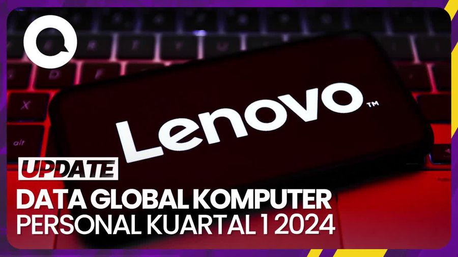 Lenovo Puncaki Daftar Komputer Terlaris Dunia di Q1 2024