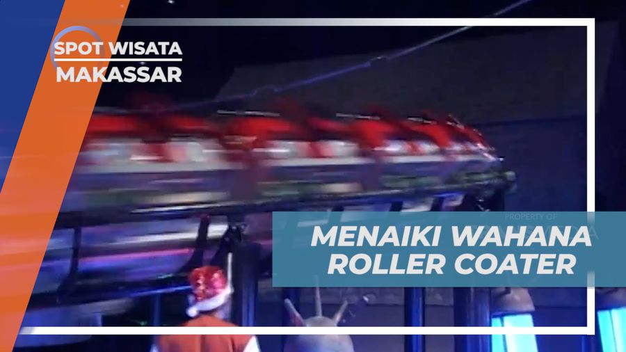 Serunya Meliuk-liuk Naik Wahana Roller Coaster yang Memacu Adrenalin, Makassar