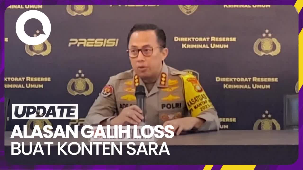 Motif Galih Loss Buat Konten Bermuatan Penistaan Agama