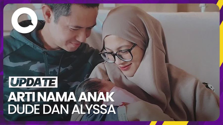 Dude Harlino dan Alyssa Ungkap Arti Nama Anak Ketiga