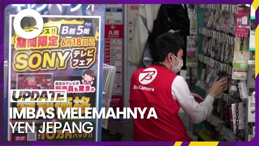 Keluhan Warga Jepang Imbas Melemahnya Yen