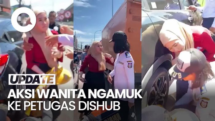 Mobilnya Digembok Karena Parkir Sembarangan, Wanita Ini Malah Ngamuk