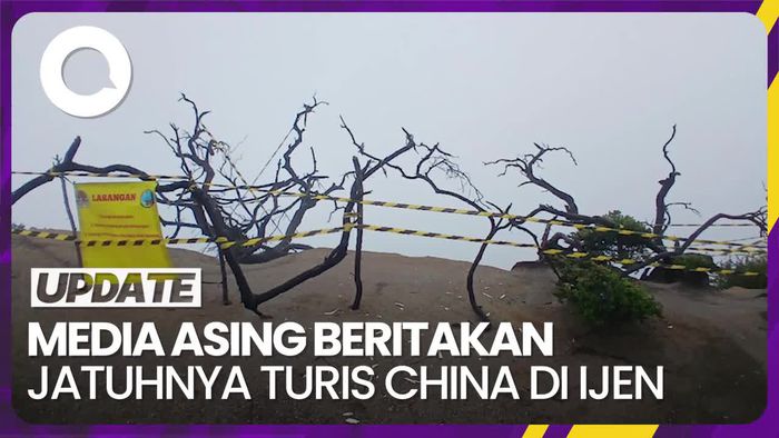 Sederet Media Asing Soroti Insiden Jatuhnya Turis China di Ijen