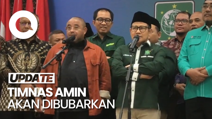Cak Imin soal Timnas AMIN: Sudah Selesai, Besok Pembubaran