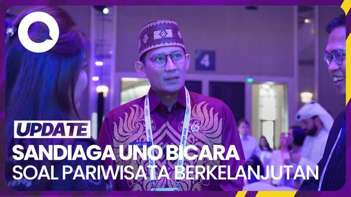 Kata Menparekraf Sandiaga soal Komitmen Pariwisata Berkelanjutan di Indonesia