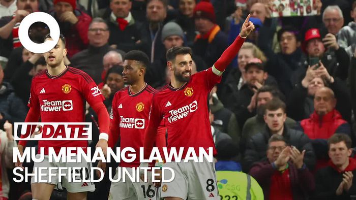Comeback! MU Menang Lawan Sheffield United 4-2