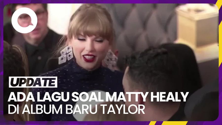 Reaksi Matty Healy soal Album Baru Taylor Swift