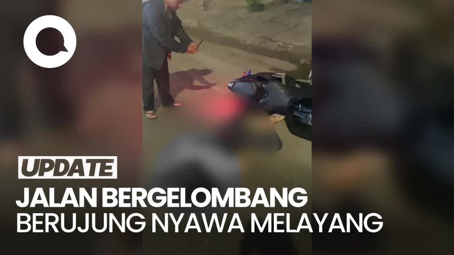 Pemotor Wanita Tewas Terlindas Truk Gegara Jalan Bergelombang di Jakut