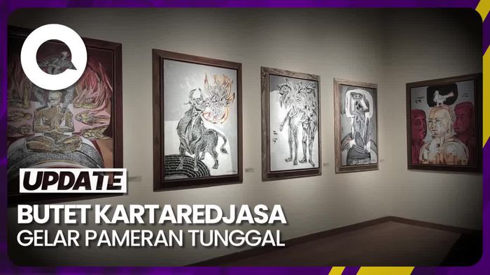 Melihat Pameran Butet Kartaredjasa Melik Nggendong Lali di Galeri Nasional