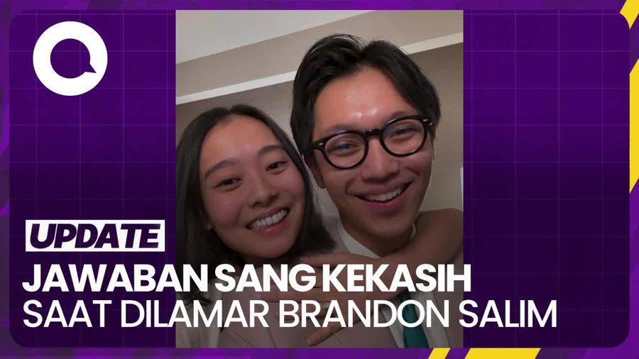 Momen Brandon Salim Lamar Sang Pacar di Jepang