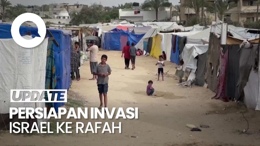 Tank-tank Israel Sudah Bersiap Jelang Invasi ke Rafah