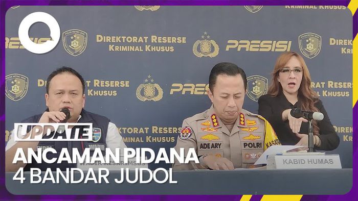 4 Bandar Judi Online yang Diamankan di Depok Terancam Pasal Berlapis