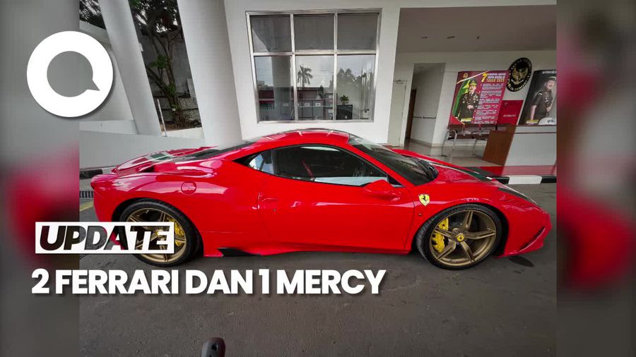 Melihat 2 Ferrari dan 1 Mercy Hervey Moeis yang Disita Kejagung