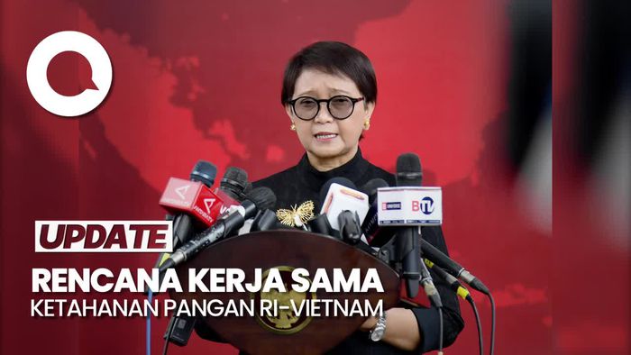 Menlu Ungkap Rencana Kerja Sama Ketahanan Pangan RI-Vietnam