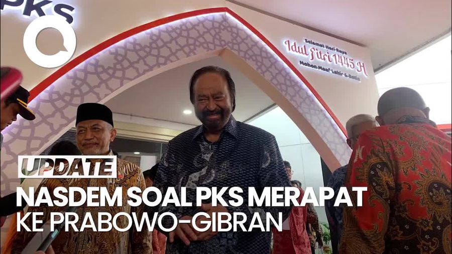 Surya Paloh Sambut Baik Bila PKS Merapat ke Prabowo-Gibran