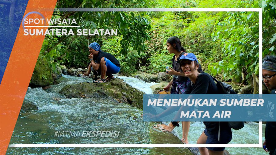 Menemukan Sumber Mata Air di Tengah Perjalanan Menuju Air Terjun Kambas, Sumatera Selatan