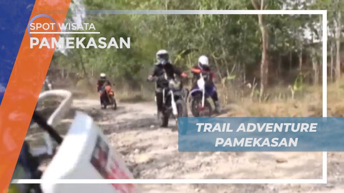 Mengadu Nyali, Menaklukkan Tantangan Menyusuri Trek Terjal di Bumi Pamekasan