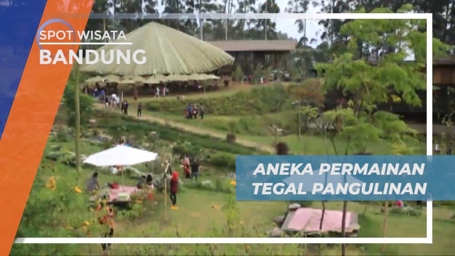 Menikmati Akhir Pekan Bareng Keluarga di Dusun Bambu, Bandung