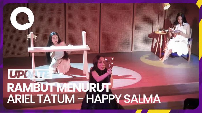 Arti Mahkota Rambut Bagi Ariel Tatum dan Happy Salma